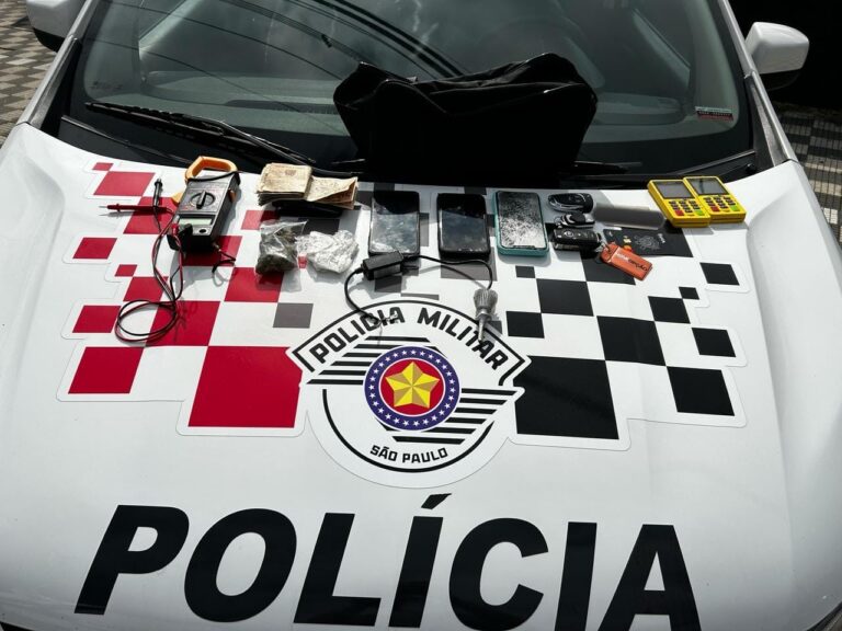 Trio é preso por estelionato, porte de drogas e associação criminosa em Jacareí