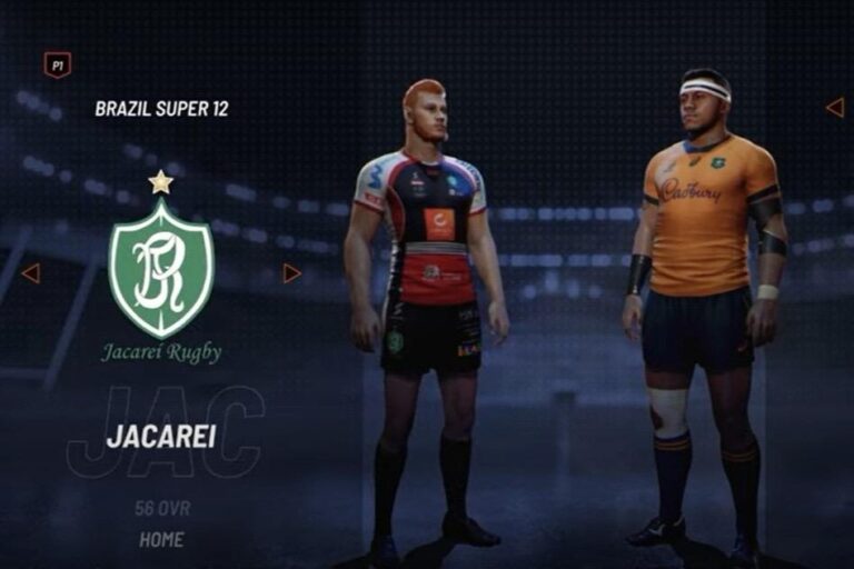Jacareí Rugby no videogame: ‘Rugby 25’ é lançado com times brasileiros