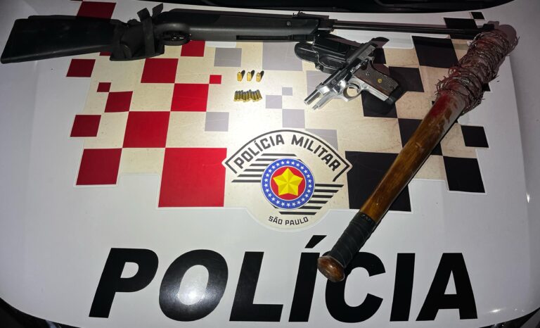 Homem é preso por disparo de arma de fogo em Jacareí