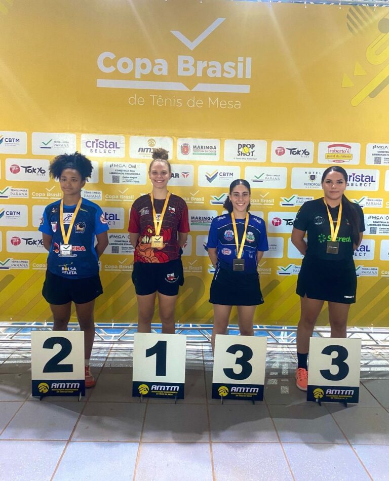 Após bater 1º do ranking, atleta de Jacareí fatura Copa do Brasil de Tênis de Mesa