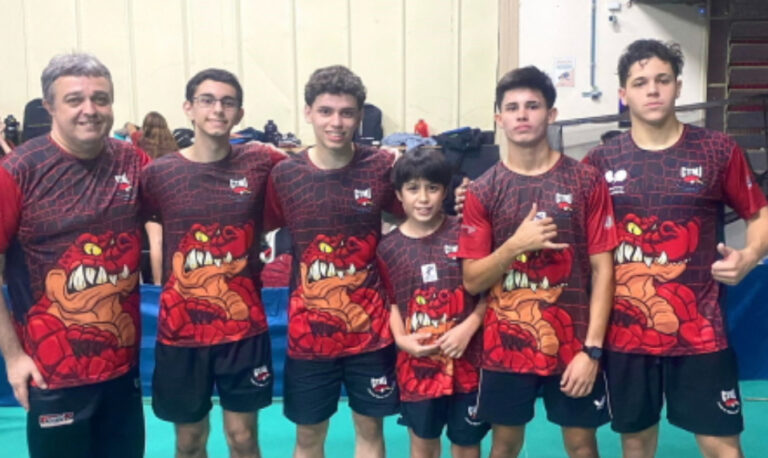Tênis de Mesa de Jacareí domina fase sub-regional dos Jogos Abertos da Juventude