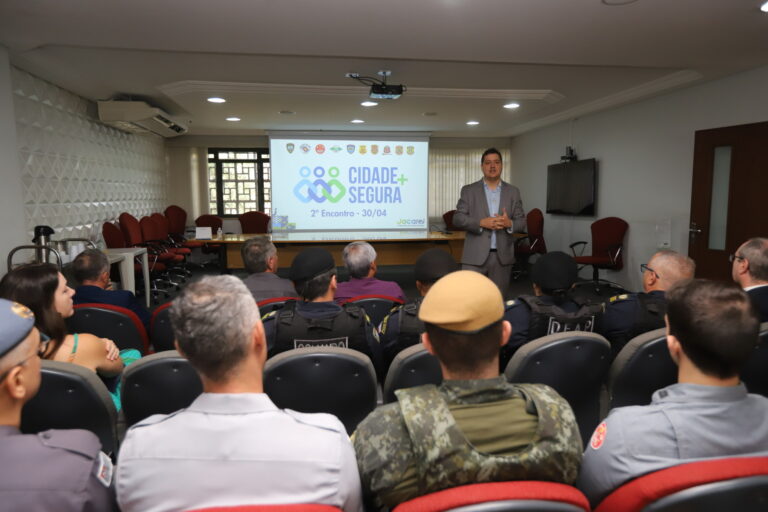 Encontro do ‘Cidade Segura’ discute melhorias de indicadores da criminalidade em Jacareí