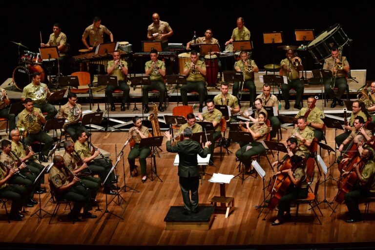 Banda Sinfônica do Exército se apresenta de graça nesta quarta-feira em Jacareí