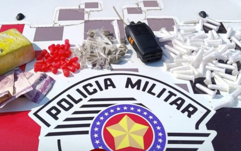Durante operação da PM, homem é preso por tráfico em Jacareí