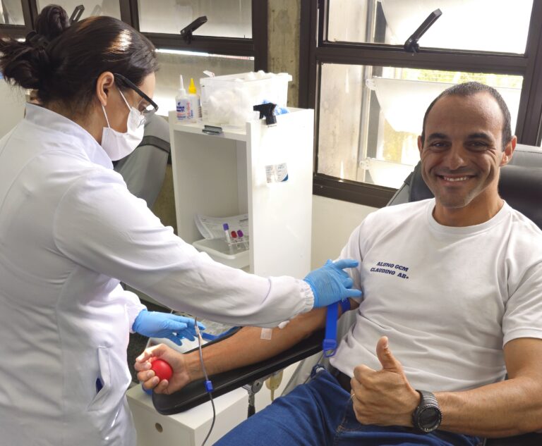 Campanha da Guarda Civil Municipal de Jacareí proporciona 30 doações de sangue ao Serviço de Hematologia e Hemoterapia